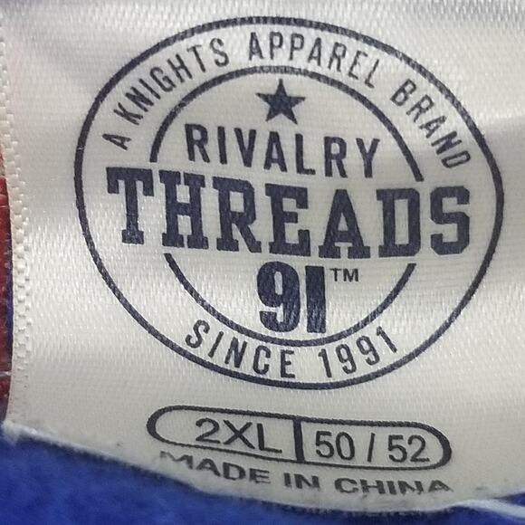 Florida Gators Jacket Mens 2XL Blue College Football Rivalry Threads Full Zip - Picture 12 of 15